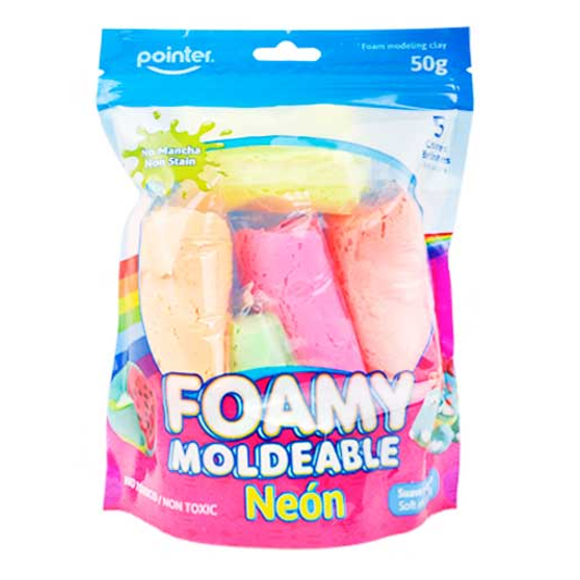 Foamy Moldeable 24 colores DingLi