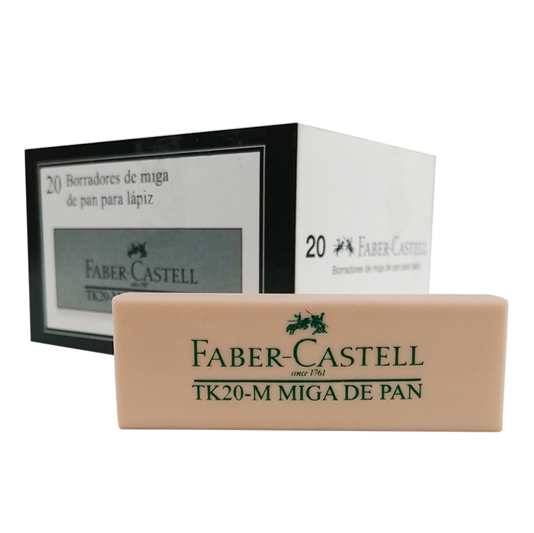 BORRADOR MIGA DE PAN FABER CASTELL TK-20-M