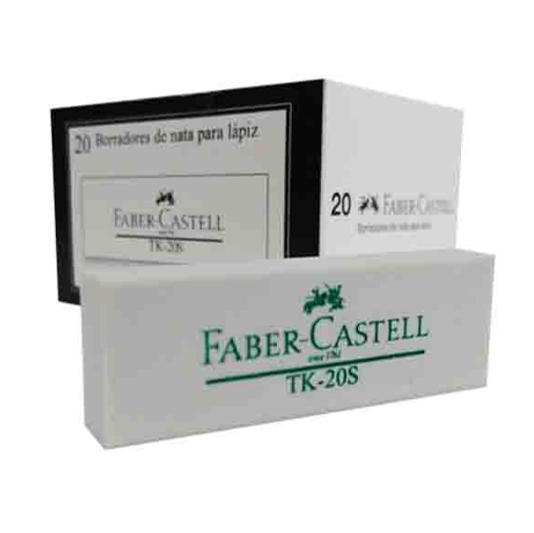 BORRADOR NATA GRANDE BLANCO FABER CASTELL REF TK-20-S