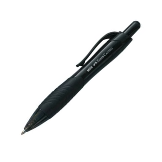 BOLIGRAFO MINI RETRACTIL NEGRO FABER