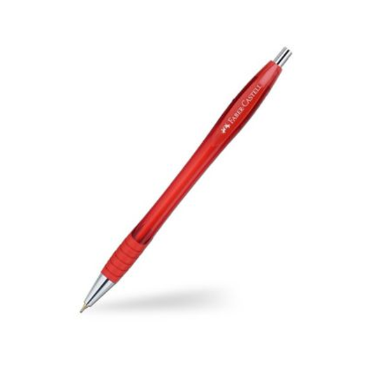 BOLIGRAFO FABER PRIME RETRACTIL 0.7 ROJO