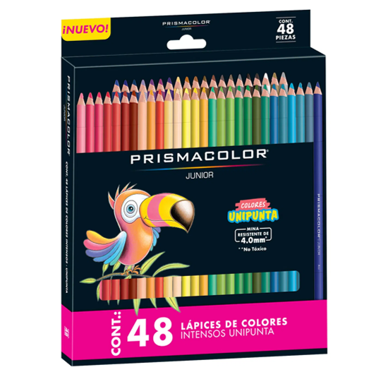 COLORES PRISMACOLOR X48 LARGO REDONDO JUNIOR