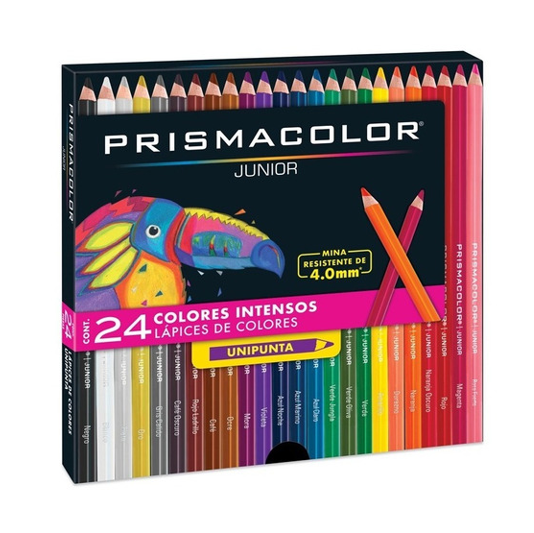 COLORES PRISMACOLOR X24 LARGO REDONDO JUNIOR