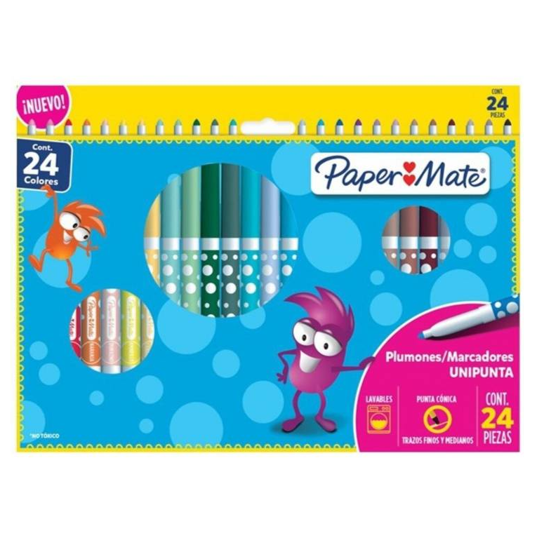 EST PLUMON PAPER MATE PUNTOS X24