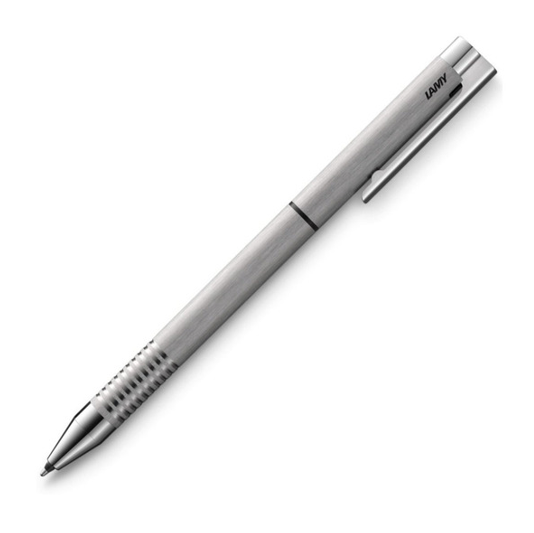 BOLIGRAFO LAMY TWIN PEN LOGO CEPILLADO 606