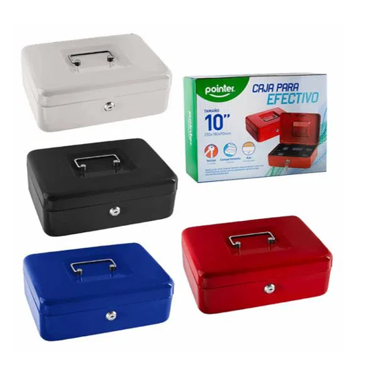 CAJA MENOR C/LLAVE MEDIANA 10" POINTER REF YFC 25P