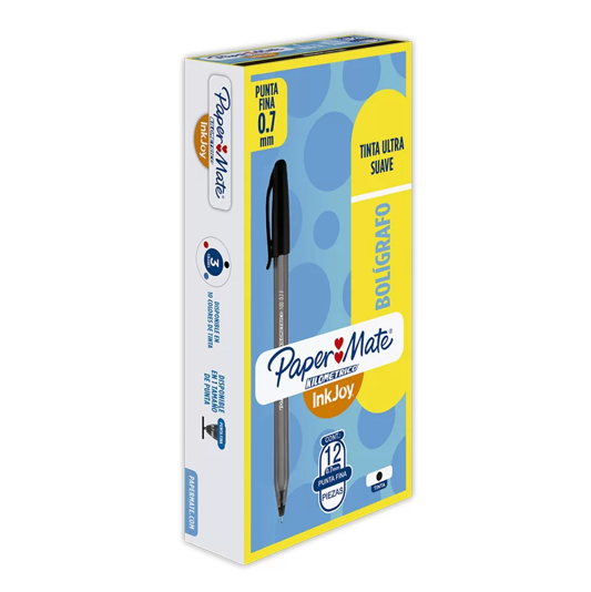 BOLIGRAFO KILOM 100 NEGRO PUNTA FINA