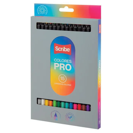 COLORES SCRIBE PRO X15 LARGOS