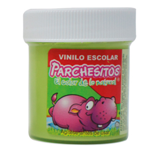 VINILO PARCHESITOS X33 VERDE MANZANA