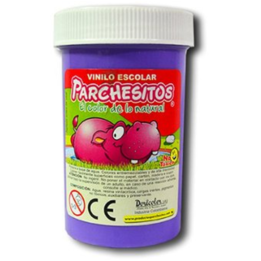 VINILO PARCHESITOS X125 MORADO
