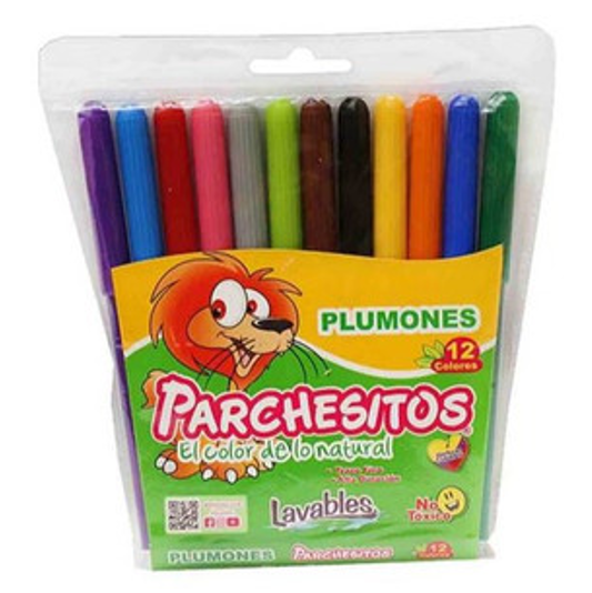 EST PLUMON PARCHESITOS LAVABLES X12
