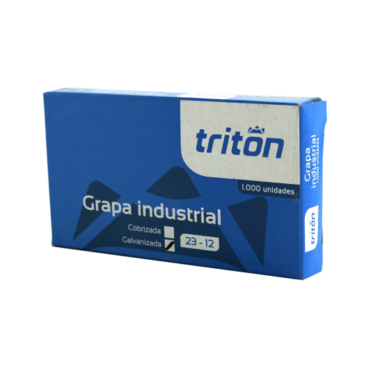 GANCHO COSEDORA TRITON 23/12 X1000 GALVANIZADA
