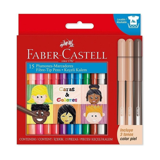 EST PLUMON FABER FIESTA 12+3 TONOS PIEL