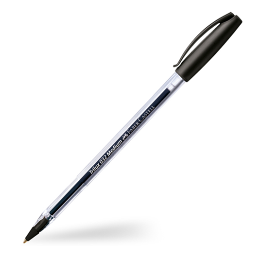 BOLIGRAFO FABER LUX 032 NEGRO