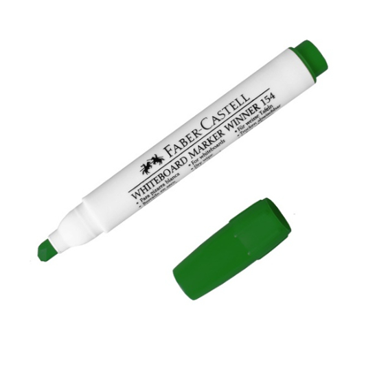 MARCADOR BORRABLE FABER 154 VERDE