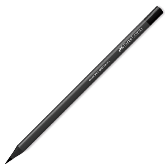 LAPIZ SUPERSOFT REDONDO FABER CASTELL