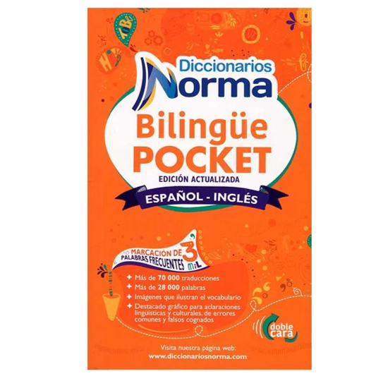 DICCIONARIO ESPAÃOL-INGLES POCKET EDITORIAL NORMA