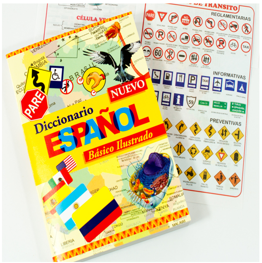 DICCIONARIO ESPAÃOL ILUSTRADO FABRIFOLDER