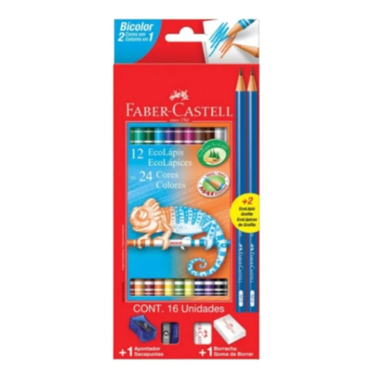 Lapices de Colores Faber Castell X12 Super Soft Tonos Piel